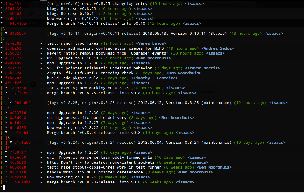 git log color screenshot 1